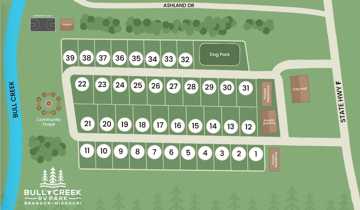 Bull Creek Map