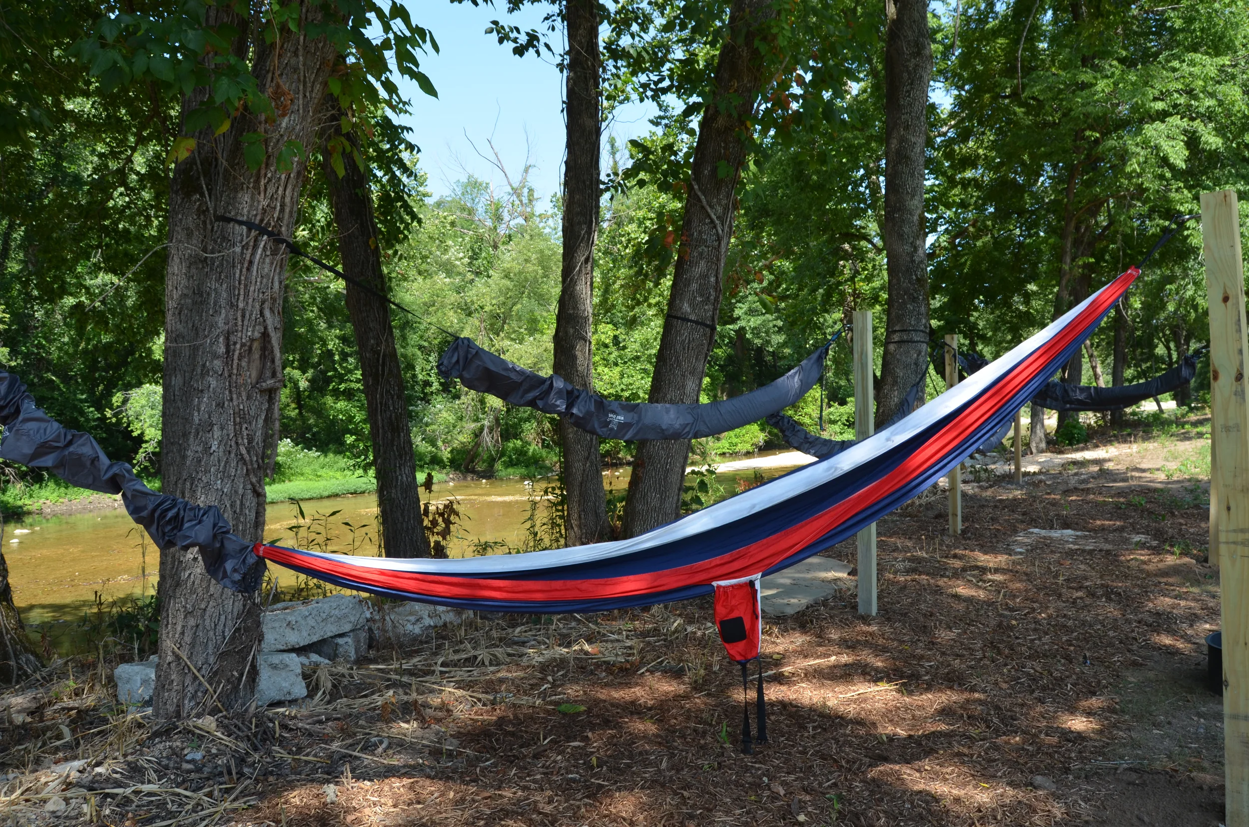 Hammock By Creek